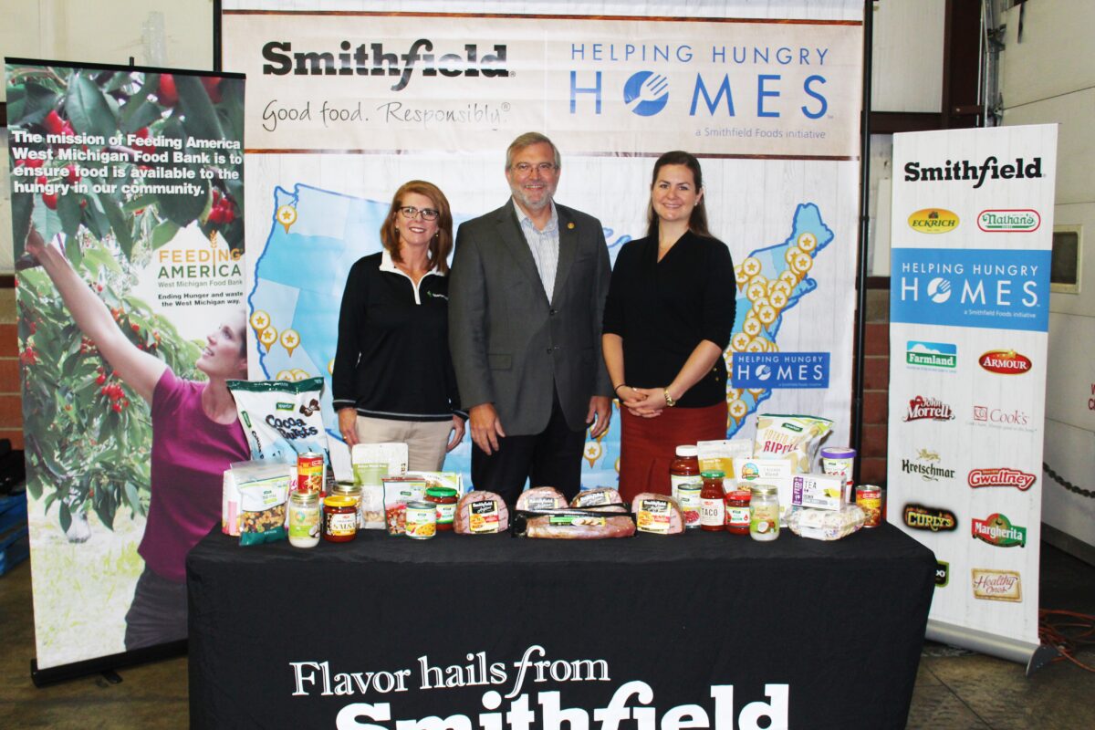 Smithfield and SpartanNash Donate 25,000 lbs of Protein