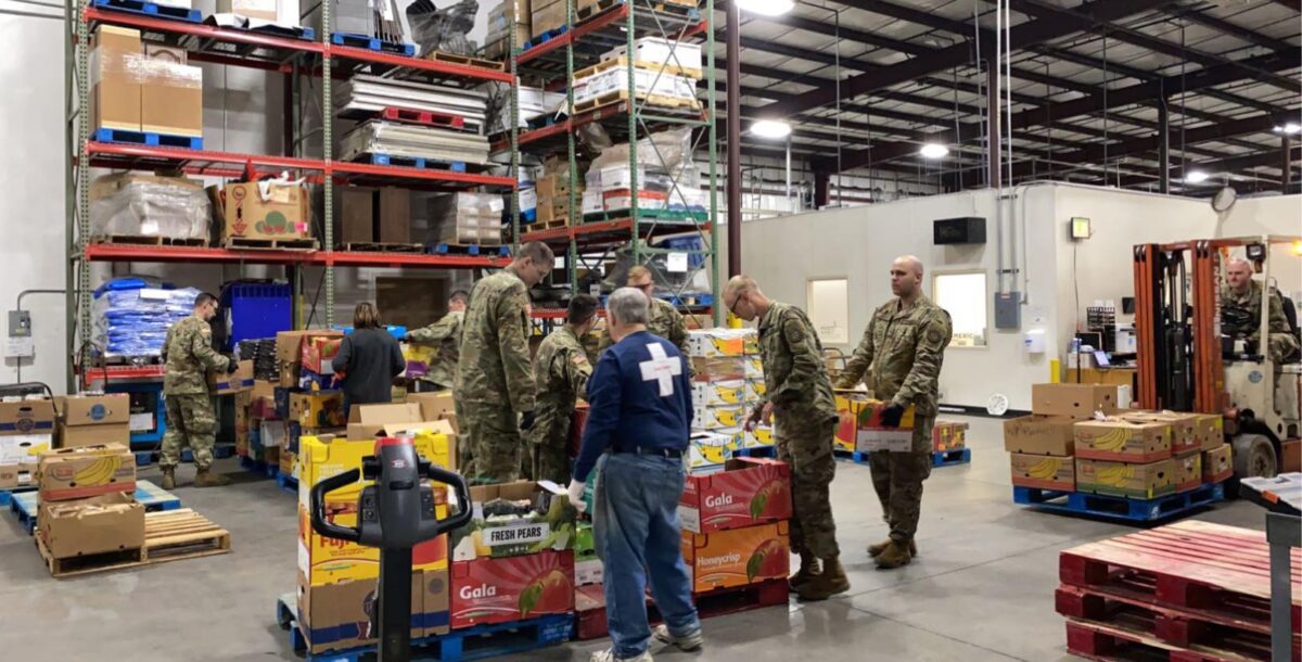 National Guard assists Feeding America West Michigan  with COVID-19 hunger-relief efforts