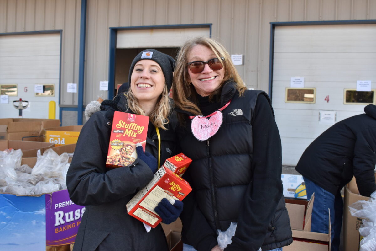 The Food Bank’s Special Thanksgiving Distribution