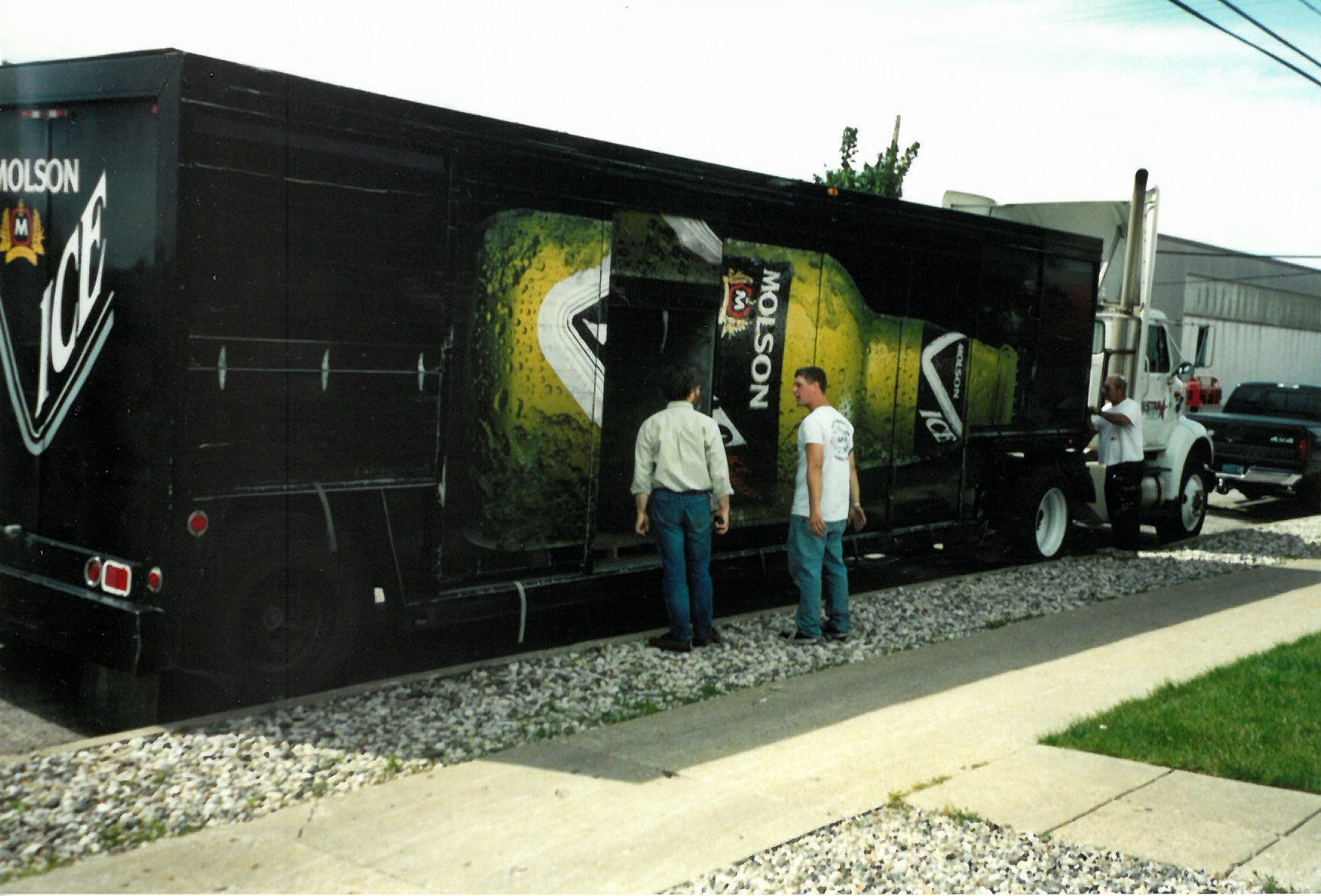 A soon-to-be Mobile Food Pantry truck