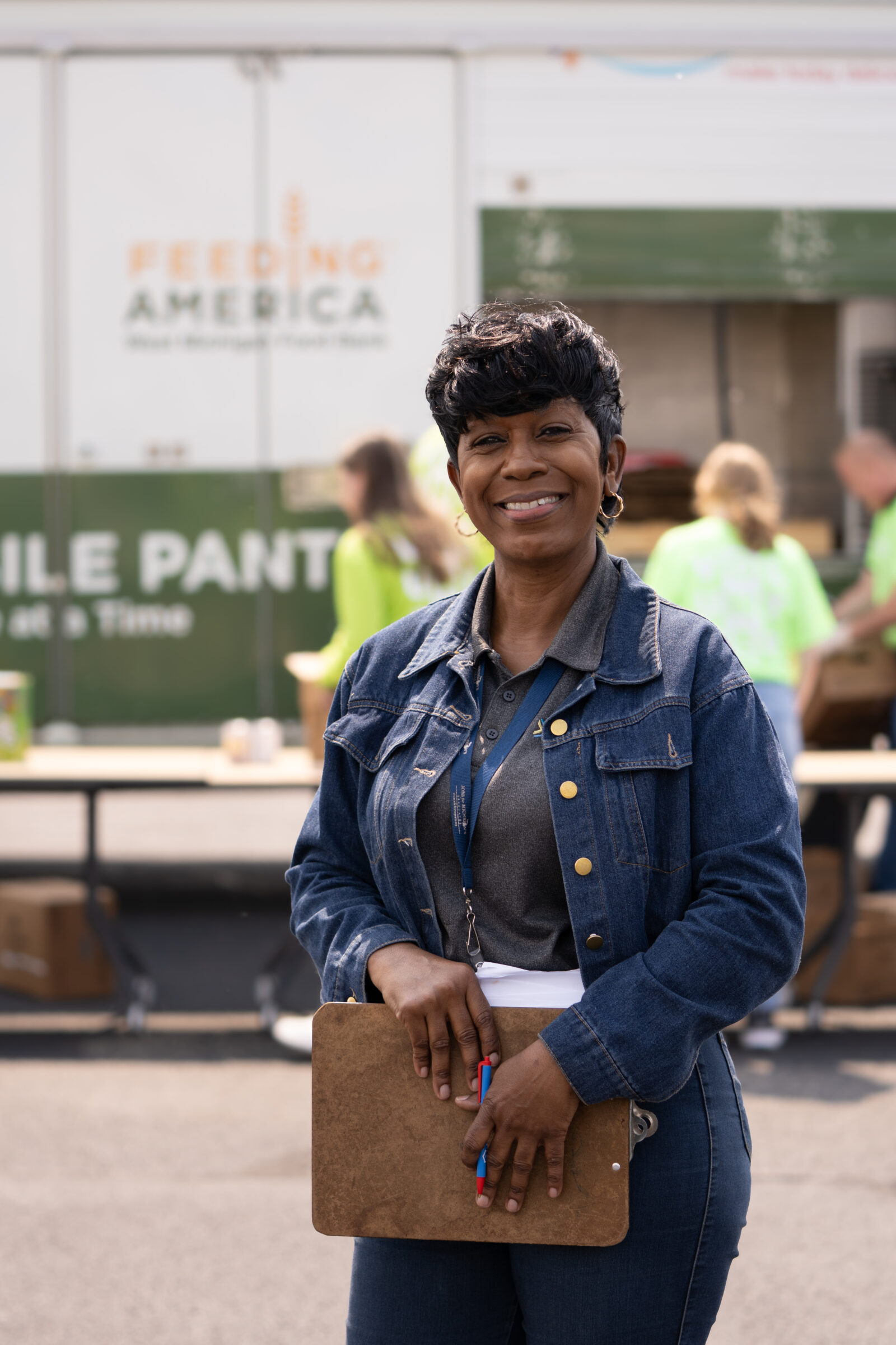 Business network resource manager Diane Young smiling.