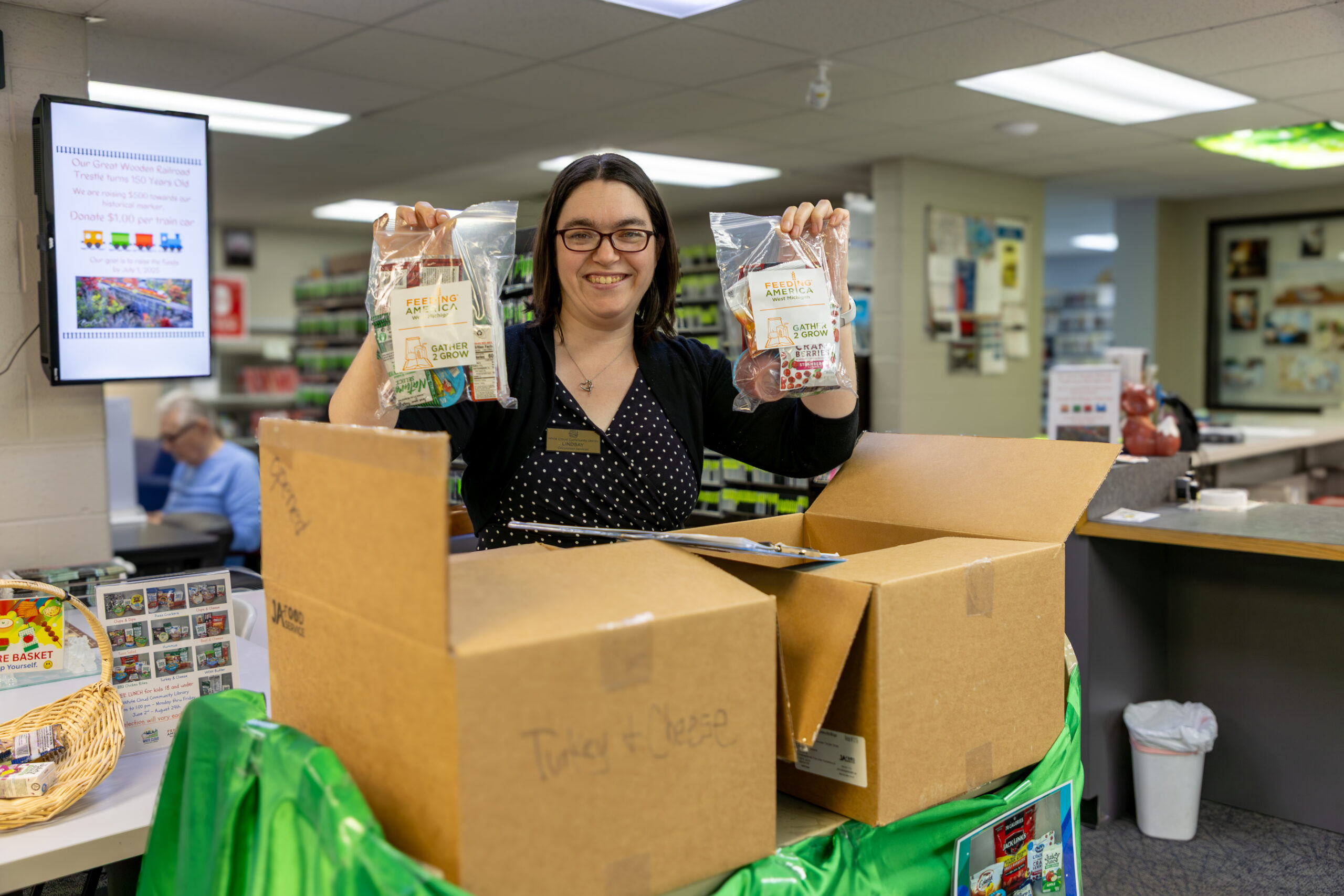 White Cloud Community Library continues expanding their community resources with Gather 2 Grow 