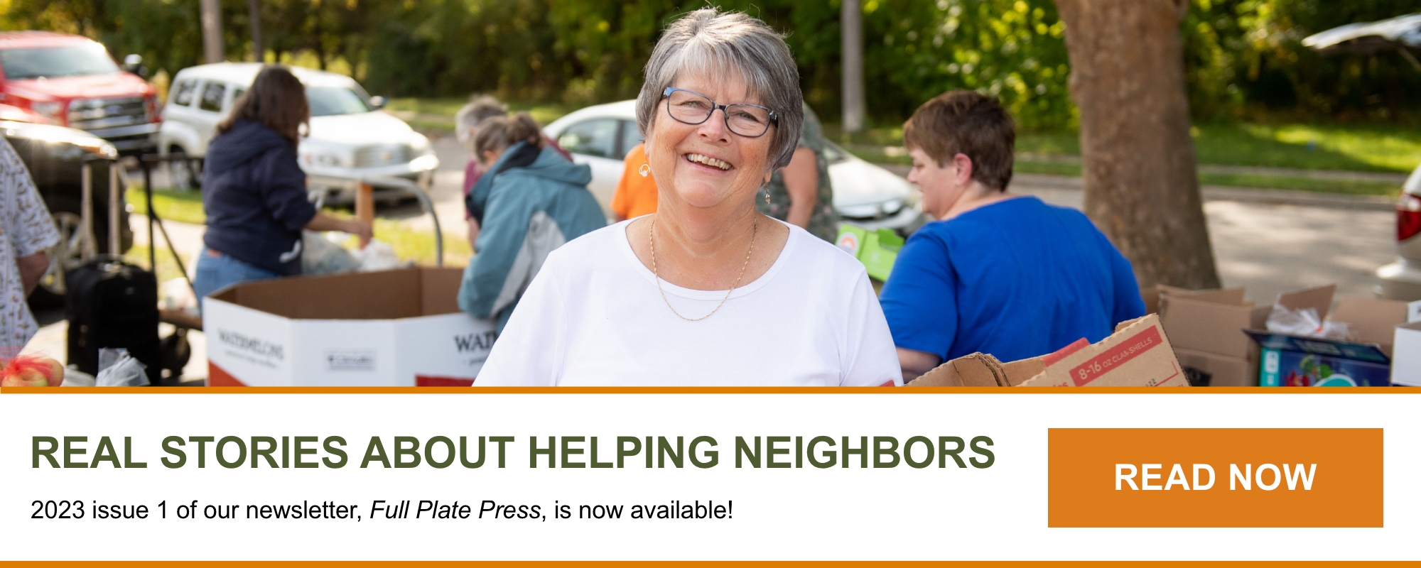REAL STORIES ABOUT HELPING NEIGHBORS